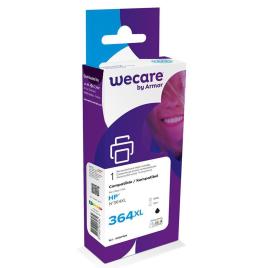 Wecare Tinteiro refabricado, compatível com  HP 364XL B, CN684EE, preto embalagem Única