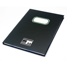 MAB Caderno de Laboratório, 22 x 32 cm, 100 Folhas, Preto