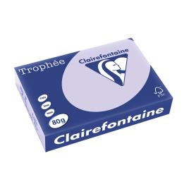 Clairefontaine Papel Cópia, Laser e Jato de Tinta Trophée, A4, 80 g/m², Lilás, Resma de 500 Folhas