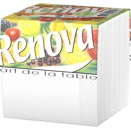 Renova Guardanapo descartável Art De La Table, 2 Camadas, Branco