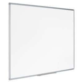 BI-OFFICE Quadro branco Maya, Magnético, Superfície de Aço Esmaltado, Moldura de Alumínio Cinzento, 1200 x 900 mm