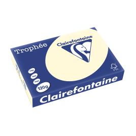 Clairefontaine Papel Cópia, Laser e Jato de Tinta Trophée, A4, 120 g/m², Marfim, 250 Folhas