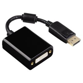 Adaptador DisplayPort para DVI, Ultra HD, Preto