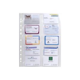 EXACOMPTA Bolsos, compartimentos para 10 cartões, 310 x 235 x 3 mm