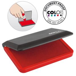 COLOP Almofada Carimbo Micro 1, 9 x 5, Vermelho