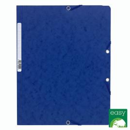 Pasta A4 com elásticos sem abas Nature Future® para 250 folhas, 240 x 320 mm, cartão, azul