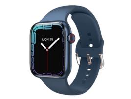 Smartwatch Cor Azul Lemfo Hw67 Pro Max Faz Chamadas Telefónicas Recebe Mensagens Menus em Português