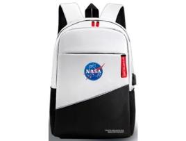 NASA Bag05 White Black / Mochila para Portátil 15.6