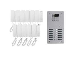 Kit Áudio Coletivo Bus 2 Fios G2P 11 Chamadas Gkag2P/211 GOLMAR