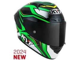 Capacete de Motociclista de Rosto Inteiro KYT Nz Race Carbon Stride