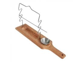 Placas OLYMPIA Lona Bege Salpicada de 18 Cm