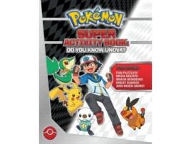 Livro pokemon super activity book: do you know unova? de pikachu press (inglês)
