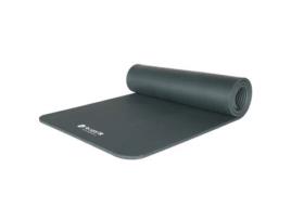 Tapete de Ioga Tapete de Fitness Cinza Extra Grosso 12 Mm 183 X 61 Cm FORZAFIT