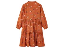 Vestido Animais de Estimação de Criança VIDAXL Estampa Vida Xl 116.0 Castanho (116 cm)
