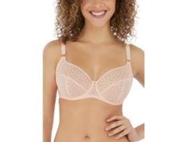 Soutien de Mulher FREYA Aros Reforçados Lateralmente Rosa (100 cm I)