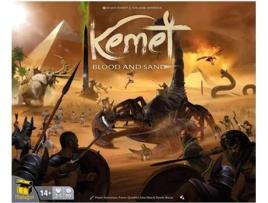 Kemet: Blood & Sand Jogo em Inglês MATAGOT (Idade recomendada: 14 anos)