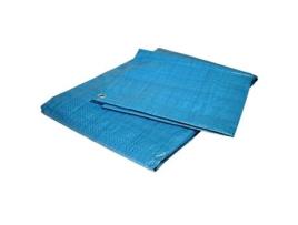 Lona para Pintura 2X3 M TECPLAST 80Pe Azul Econômica Lona de Protecao Tinta para Pisos e Móveis