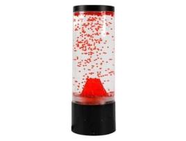 Lâmpada de Lava ITOTAL Redonda 10,5 X 30 Cm Vermelho