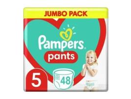 Fraldas Descartáveis PAMPERS 12-17 kg 5 48 Unidades