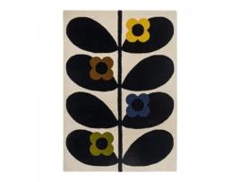 Tapete de Sala Wild Rose Preto 200X280 ORLA KIELY