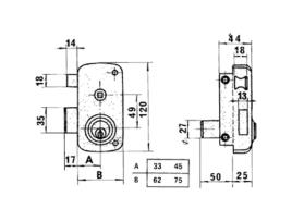 Válvula Texas h-h 1/2 arco