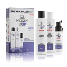 Kit Descoberta Capilar 3 Passos Sistema 6 Nioxin Professionals 150 + 150 + 40 ml