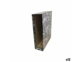 Capa para Arquivador UNIPAPEL 35,5 X 29,5 X 8,6 Cm Preto A4 12 Unidades