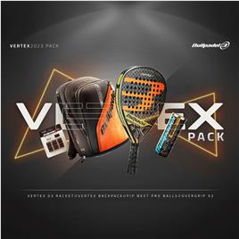 Bullpadel Vertex 03 - Preto - Pack Padel tamanho T.U.