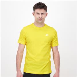 Nike Club - Amarelo - T-shirt Homem tamanho S