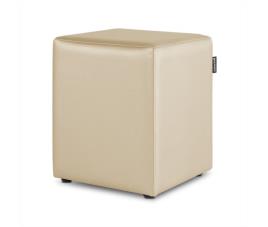 Puff cube leatherette happers