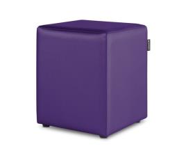 Puff cube leatherette happers