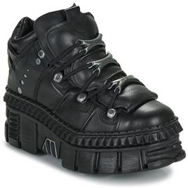 New Rock  Sapatos WALL 106  Preto Disponível em tamanho para senhora. 36,37,38,39,40,41,42,43,44,45,46.Mulher > Calçasdos > Sapato estilo derbie