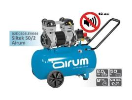 Compressor de Pistão 2 CV 240Lt/M 8 Bar S/Ac. Az Siltek 50/2 Ar AIRUM