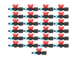 Válvula Escalonada para Fita de Irrigação Por Gotejamento 16Mm X 1/2 Rosca Fêmea. Embalagem