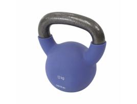 Halteres Kettlebell CECOTEC Drumfit Kettlebell 12000 Neo Violeta Ferro Fundido 12 kg