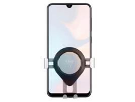 Suporte Carro Telemovel Grelha Ventilação Auto LINQ Preto