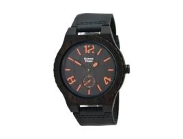 Relógio Masculino GREEN TIME Zw024C Castanho Preto