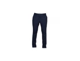 Calças de Mulher FRONT ROW Chino Stretch Azul (XL)