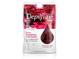 DEPILFLAX Cera Depilatória de Baixa Fusão Vinoterapia 5Ab 1000 Gr