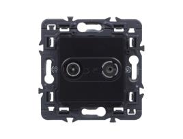 Elec Tv Base 9X9X3.8Cm Emp Final Abs Dark Valena Next Legran LEGRAND