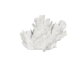 Figura Decorativa Branco Coral 29 X 20 X 21 Cm