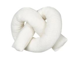 Almofada Decorativa em Pelúcia Branca-Creme 172 X 14 Cm BELIANI Gladiolus