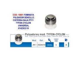 Fominaya pulsador c-baja pty1 tyfon-cyclon universal 0142303110