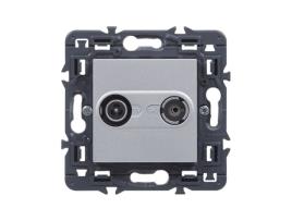 Elec Tv Base 9X9X3,8Cm Emp Final Abs Alum Valena Next Legran LEGRAND
