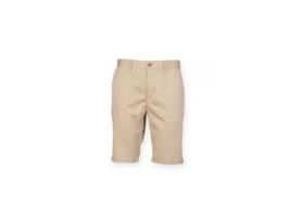 Calções de Homem FRONT ROW Chino Stretch Cinzento (M)