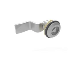 Cerradura de Pestillo Triangulo 10 Cromada KEYA