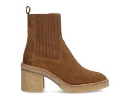 Botas de Mulher ALPE Calcanhar Castanho (37)