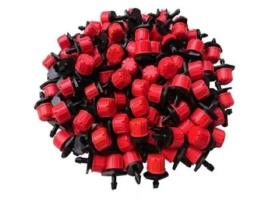 Gotejador Vermelho Ajustável Variflow de 0 a 70 Litros/Hora. 5000 Unidades. Oferta