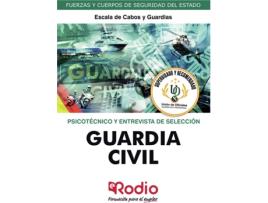 Livro Guardia Civil. Escala De Cabos Y Guardias. Psicotécnico Y Entrevista De Selección de Vários Autores (Espanhol)