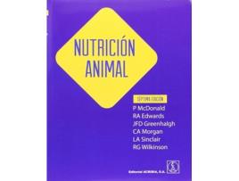Livro Nutrición Animal de Vários Autores (Espanhol)